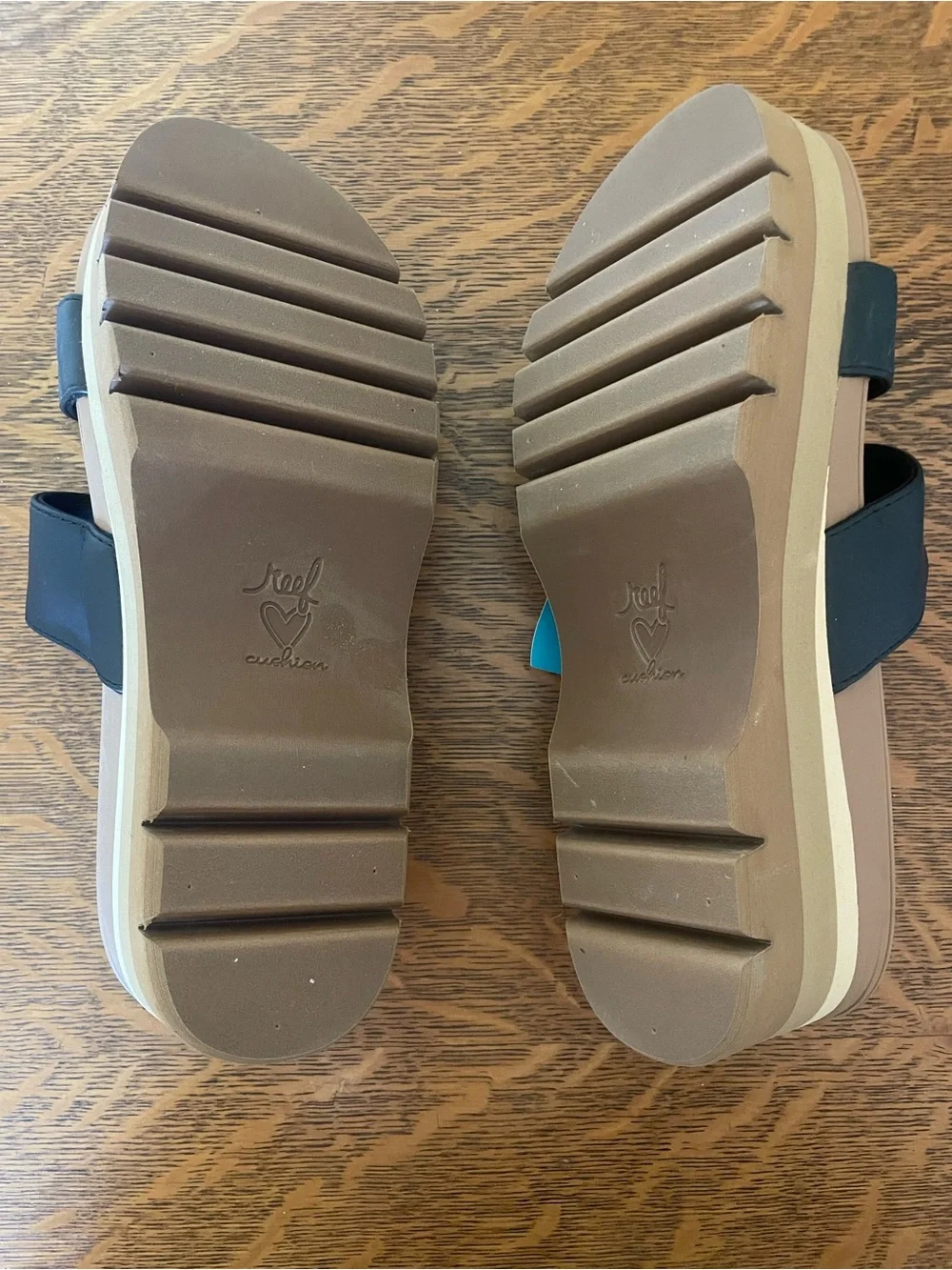 Reef Women's “Banded Horizon” Platform Sandal
